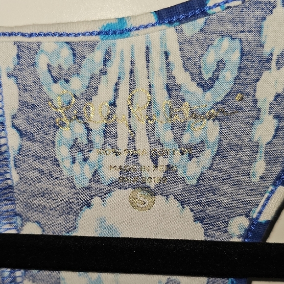 Lilly Pulitzer Blue and White Dress - Picture 2 of 6